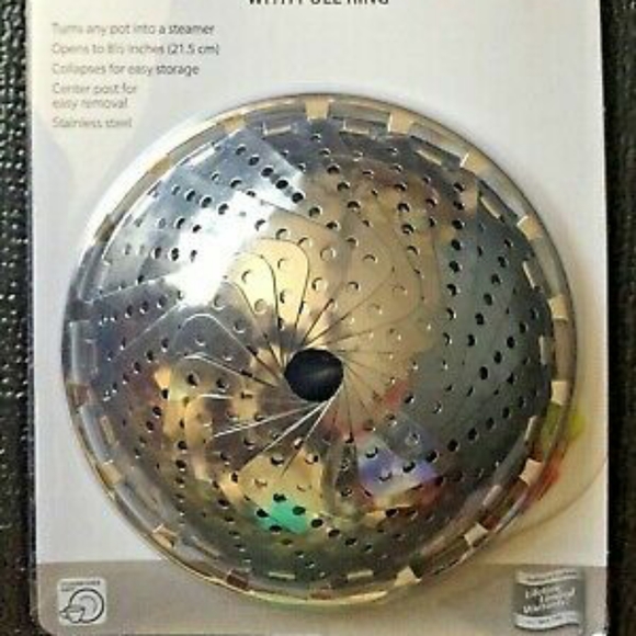 Farberware Classic Steamer Basket With Pull Ring Adjustable Stainless Steel - Picture 8 of 10